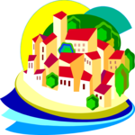 Town 21 Clip Art