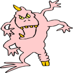 Mutant Creature 082 Clip Art