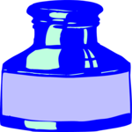 Ink Bottle 3 Clip Art