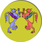 Griffins - Combatant 1 Clip Art