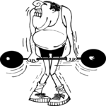 Weight Lifting 32 Clip Art