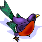 Bird 177 Clip Art