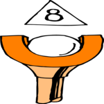 Shuffleboard 3 Clip Art