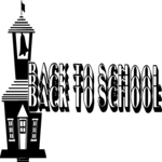 Back-to-School Title 2 Clip Art