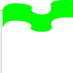 Plain Flag 15 Clip Art