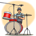 Drummer 24 Clip Art