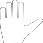 Hand 14 Clip Art