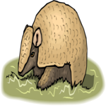 Armadillo 4 Clip Art