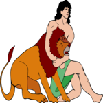 Samson 1 Clip Art