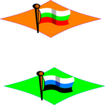 Bulgaria & Estonia Clip Art