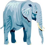 Elephant 08 Clip Art