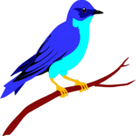 Bluebird 2 Clip Art