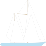 Sailboat 09 Clip Art