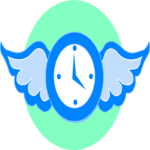 Time Flies 1 Clip Art