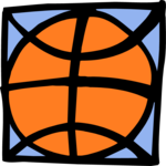 Basketball - Ball 11 Clip Art