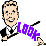 Look Clip Art