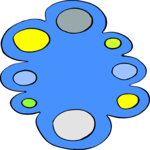 Bubble Cloud 3 Clip Art