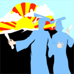 Graduates 02 Clip Art