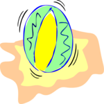 Beach Ball 4 Clip Art