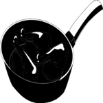 Frying Pan 1 Clip Art