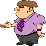 Businessman Gesturing