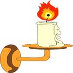 Candle - Wall