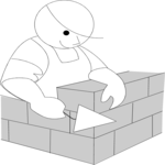 Brick Layer 1 Clip Art