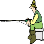 Fishing 005 Clip Art