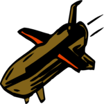 Space Ship 04 Clip Art