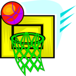 Basketball - Hoop & Ball