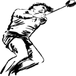 T & F - Hammer Throwing Clip Art