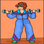 Weight Lifting 39 Clip Art