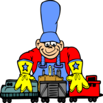 Model Trains Clip Art