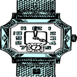 Antique Style Watch 4 Clip Art