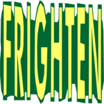Frighten - Title Clip Art