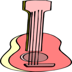 Guitar - Acoustic 19 Clip Art