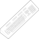 Keyboard 09 Clip Art