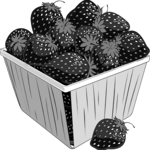 Strawberries in Basket 1