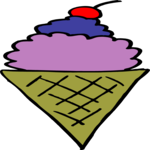 Ice Cream Cone 30 Clip Art