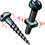 Screws 3 Clip Art