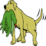 Dog - Hunting Clip Art