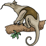 Anteater - Tamandua 2 Clip Art