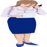 Businesswoman on Cellular 2