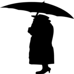 Woman with Umbrella 2