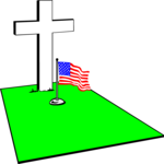 Cross & Flag 1