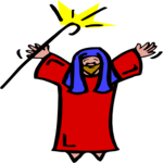 Moses 08 Clip Art