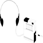 Portable Radio Clip Art