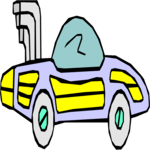 Car - Futuristic 05 Clip Art