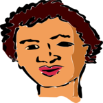 Face - Female 19 Clip Art