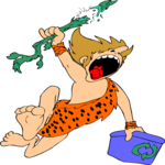 Recycling - Jungle Man Clip Art